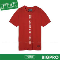 เสื้อยืดลาย 7th Street รุ่น 7th New York (แดง) CNY011 ของแท้