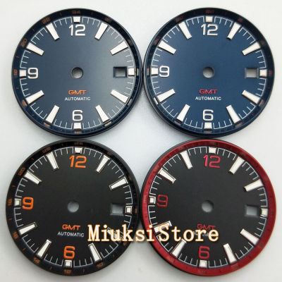 31Mm Sterile Watch Dial Fit ETA2824 2836 Miyato 8215 8205 821A 82Series DG2813 3804 GMT Automatic Movement With Date Window