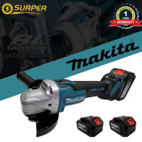 Makita เครื่องเจียรไฟฟ้า เครื่องเจียรแบบชาร์จไฟได้ แบตเตอรี่ลิเธียมในครัวเรือน บดและตัด 18v ขัดแท้แบบไม่มีแปรง หินเจียรไฟฟ้า