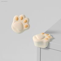 ☽♦○ Cute Cat Paw Corner Guards for Toddler Kids Food Grade Silicone Baby Security Protection Baby Home Decorations