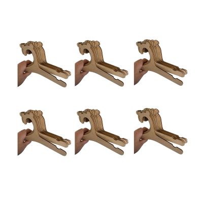 60 Pcs Wooden Hanger for Baby Clothes Natural Wood Hanger for Baby Clothes Hanger Rack Room Nursery Decor for Kids