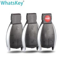 WhatsKey 3ปุ่ม Remote Key Shell Fob สำหรับ Mercedes Benz A B C E S CL CLS CLA CLK W203 W204 W205 W210 W211 W212