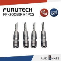 FURUTECH FP-200B (R) / หัว บานาน่า / Furutech FP-200B Rodium High Performance Audio Banana Connectors - Pack of 4 / รับประกันคุณภาพโดย บริษัท Clef Audio / AUDIOMATE