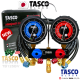 Tasco Black ™ เกจคู่พร้อม สายชาร์จน้ำยา Manifold Gauge Series-TB125BV ใช้กับน้ำยา R22 , R134A , R404A , R448a