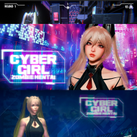 แผ่นเกมคอม PC - CUBER GIRL ZH [DVD + USB + Download] เล่นได้เลยไม่ต้องติดตั้ง