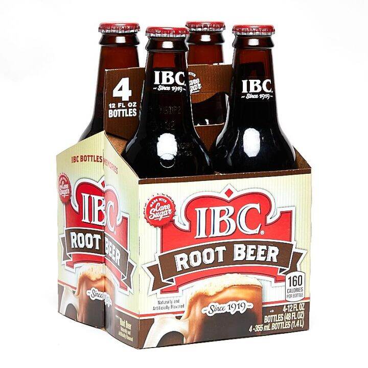 IBC Cane Sugar Root Beer (4 x 355ml) | Lazada PH