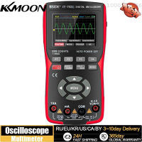 KKmoon มัลติมิเตอร์ออสซิลโลสโคปดิจิตอล2in1 48msa/s Oscilloscope แบนด์วิธ10Mhz 9999นับ RMS 2.8นิ้วจอแสดงผลสี IPS มัลติเมโทรที่มีแรงดันไฟฟ้าความต้านทางกระแสไฟฟังก์ชันการวัดอุณหภูมิความถี่ไดโอดตัวเก็บประจุ