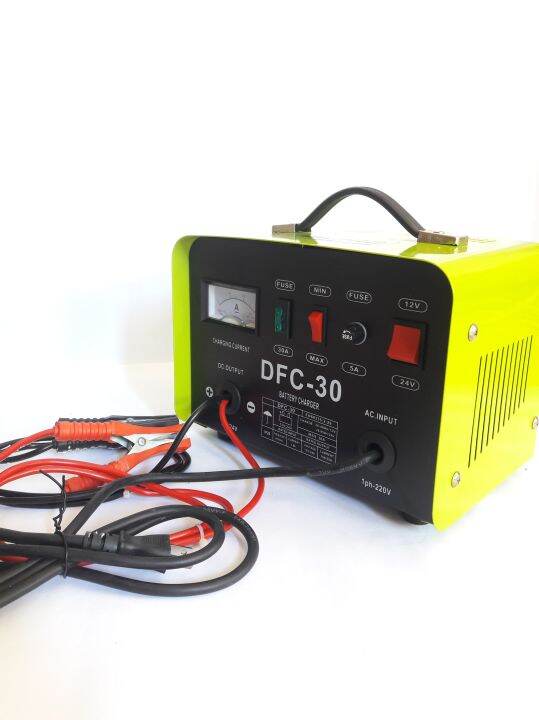 FUJIHAMA Battery Charger w/Booster 12V or 24V Charging DFC30 Japan Technology Lazada PH