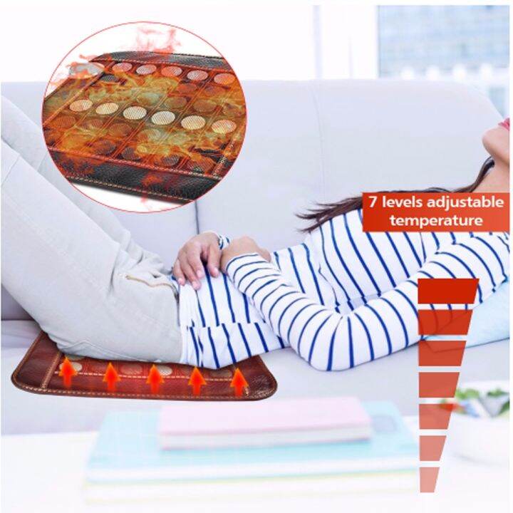 tourmaline-mat-natural-jade-massage-acupressure-mat-electric-infrared-heating-pu-seat-therapy-pain-relief-for-back-leg-muscle