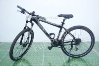 จักรยานเสือภูเขาญี่ปุ่น - ล้อ 26 นิ้ว - มีเกียร์ - อลูมิเนียม - มีโช๊ค - Disc Brake - Trek 6 Series - สีดำ [จักรยานมือสอง]