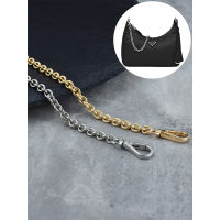 8mm Bag Parts Accessories Bags chain Gold Belt Hardware Handbag Accssory Metal Alloy Bag Chain Strap for Women Bags Straps