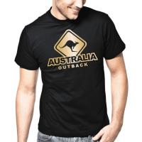 Australia - Outback Australien By Nguru Canguro Crossing Fashion Short Sleeve T Shirt For Men