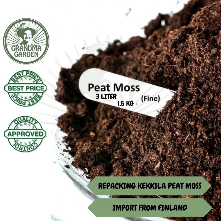 👵 KEKKILA PEATMOSS 1.5kg +- / PEATMOSS FINLAND / PEAT MOSS KEKKILA ...