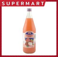 SUPERMART Queen Concentrated Lychee Flavored Drink 750 ml. น้ำรสลิ้นจี่เข้มข้น ตราควีน 750 มล. #1108352