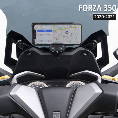 สำหรับ Honda สำหรับ Forza350 Forza125รถจักรยานยนต์สำหรับ Forza-350 Forza-125ที่วางศัพท์ขาตั้ง GPS Navigator แผ่นยึด2020 2021 2022
