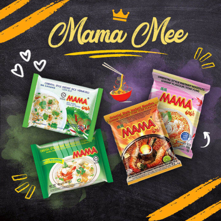 Mama Mee Instant Noodles Thailand Mama Mee Flavour Lazada