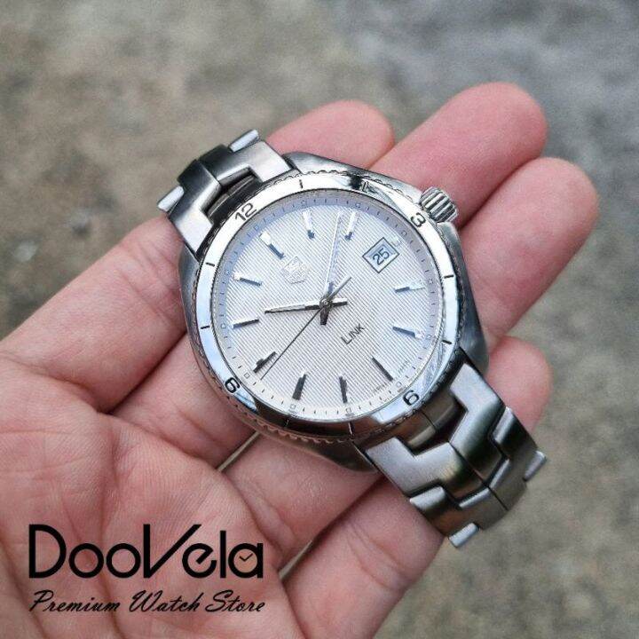 TAG Heuer Link Quartz White Dial (Men) Lazada.co.th