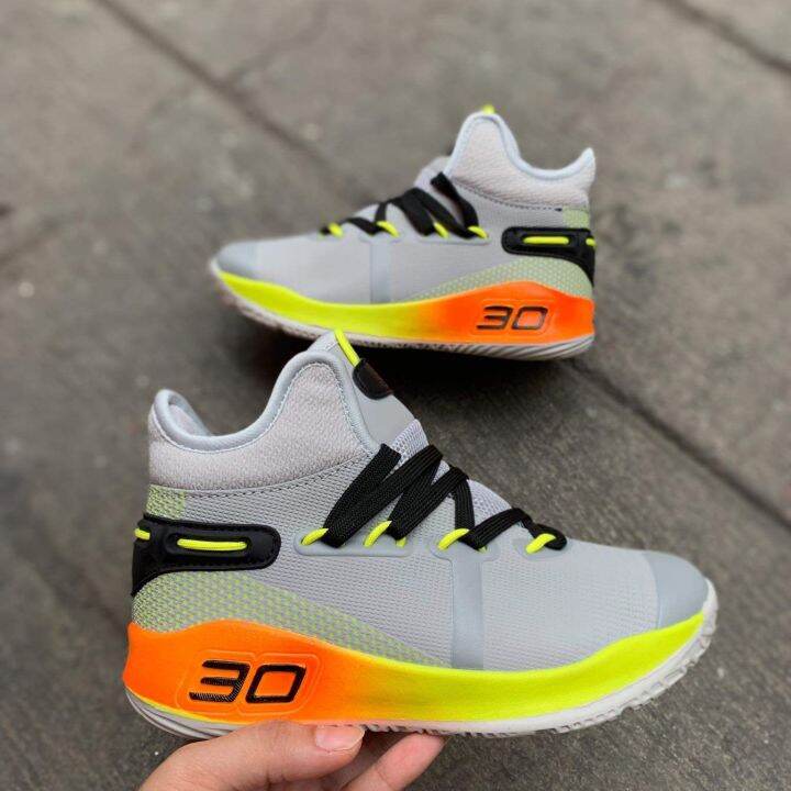 curry 6 orange kids