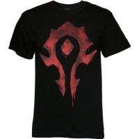 World Of Warcraft Horde Spray Adult T-shirt