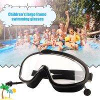 Kids Swimming Goggles with Earbuds Waterproof Anti Fog Eyewear Childrens Water Sports Anti-fogging Snorkeling Diving Glasses