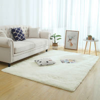 Modern Super Soft Rectangle Carpet For Livingroom Fluffy Silky Rugs Anti-Skid Shaggy Area Mat Bedroom Carpets Home Decoration