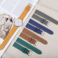 （A New Well Sell ） Handmade Cow Leather Watch Band 5 Colors Available Vintage Strap 20mm 22mm Men Women High Quality Waterproof Watchbands