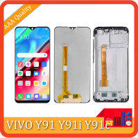 6.22 สำหรับ VIVO หน้าจอแสดงผล LCD Y91c Y91i Y91สำหรับ VIVO Y93 Y93s Y95 Y93st พร้อมที่เปลี่ยนกรอบกรอบหน้าจอ