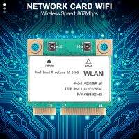 1200Mbps Network Card 8260Hmw Ac 2.4G+5G Mini Pci-E Card 4.2 Bluetooth Wifi Card 802.11Ac 867Mbps for Laptop/Computers