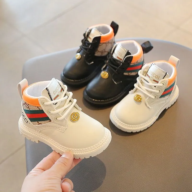 sepatu boots gucci anak cowok cewek kembar import premium sepatu