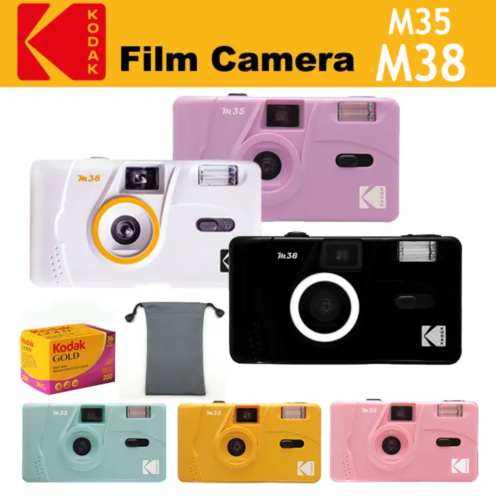pink reusable kodak camera