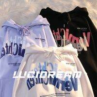 mjfds LUCIDREAM เสื้อกันหนาว เสื้อแขนยาว ผู้หญิง 2022สินค้ามาใหม่ เกาหลี ใส่สบายๆ ทรงหลวม สไตล์สปอร์ต 22081903