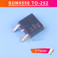 5ชิ้น SUN0550 SUN0550D TO-252 SUN 0550 TO252 SMD 500โวลต์/4.5A N-ช่องพลังงาน MOSFET ทรานซิสเตอร์ใหม่เดิม