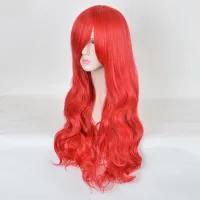 HotThe Little Mermaid ชุดคอสเพลย์วิกผมสำหรับปาร์ตี้ฮาโลวีน Mermaid Wig