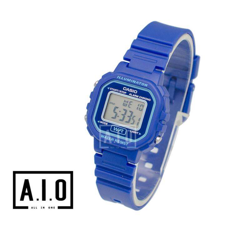 [100 ORIGINAL] Casio Ladies' Standard Digital Blue Resin Band Watch