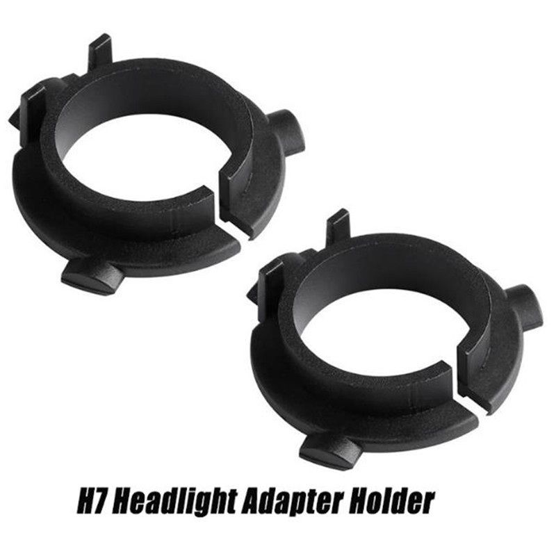 Luixxuer 2Pcs Auto LED Headlight Bulb Holder Adapter Retainers for 9004/9005/H13/H11/H7/H4/H3/H1 