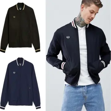 Fred perry zipper on sale jacket