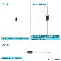 17 Values Schottky Barrier Rectifier Diode 1N5819 1N5822 1N5817 SR5100 SR3100 SR560 SR5200 1N5818 SR360 SR160 SR540 SR5150 SR240