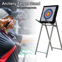 Foam Target Archery ยิงธนูพับเป้าหมายยืนสแตนเลสเป้าหมายขาตั้งวงเล็บกรอบเป้าหมายยิงเป้าหมายการฝึกอบรมการออกกำลังกายอุปกรณ์เสริม