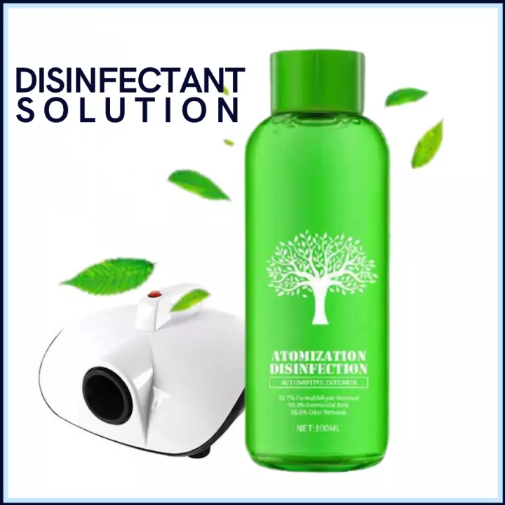 100ml Atomizer Disinfectant Solution for Fog Machine / Nano Spray Gun