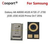 10-100ชิ้นเหมาะสำหรับ Samsung Galaxy A8 A8000 A520 A720 J7 J730 J530 J330 A320ไพรม์ On7 2016ไมโครโฟนลำโพงไมโครโฟนมือถือภายใน