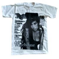 Amy Winehouse เสื้อยืด แขนสั้น เสื้อวง นักร้อง คอกลม สกรีนลาย ผู้ชาย ผู้หญิง ย้อนยุค เสื้อยืดลําลอง พิมพ์ลายวง ร็อคเมทัล สไตล์วินเทจ