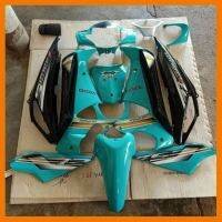 ? ราคาถูกที่สุด? ชุดสีเวฟ125i สีเขียวมิ้นท์-ดำ (ปี2005-2007) รุ่นไฟเลี้ยวบังลม (15ชิ้นพร้อมแปะลายเนียนๆ) ##อุปกรณ์มอเตอร์ไชค์ ยานยนต์ ครอบไฟท้าย ครอบไฟหน้า อะไหล่รถ อุปกรณ์เสริมมอเตอร์ไชค์ สติกเกอร์ หมวกกันน็อค