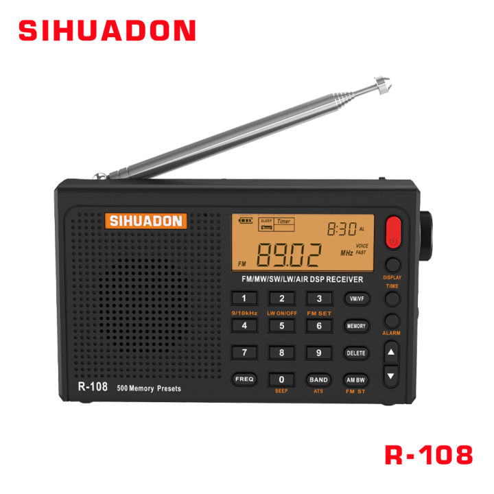 sihuadon-r-108-fm-sw-mw-lw-airband-dsp-วิทยุพกพา