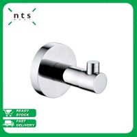 NTS Single Robe Hook ที่แขวนเสื้อคลุมในห้องน้ำ ตะขอแขวนเสื้อคลุม ตะขอแขวนผ้าเช็ดตัว สแตนเลส Minoan series พื้นผิว Satin รุ่น BH-MIS08