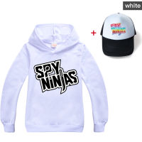 SPY NINJAS เด็ก Hoodie กับกระเป๋าชายหญิงเสื้อผ้าเด็กแฟชั่นแขนยาวสาวการ์ตูน Hoodie ฤดูใบไม้ร่วง100% Cotton