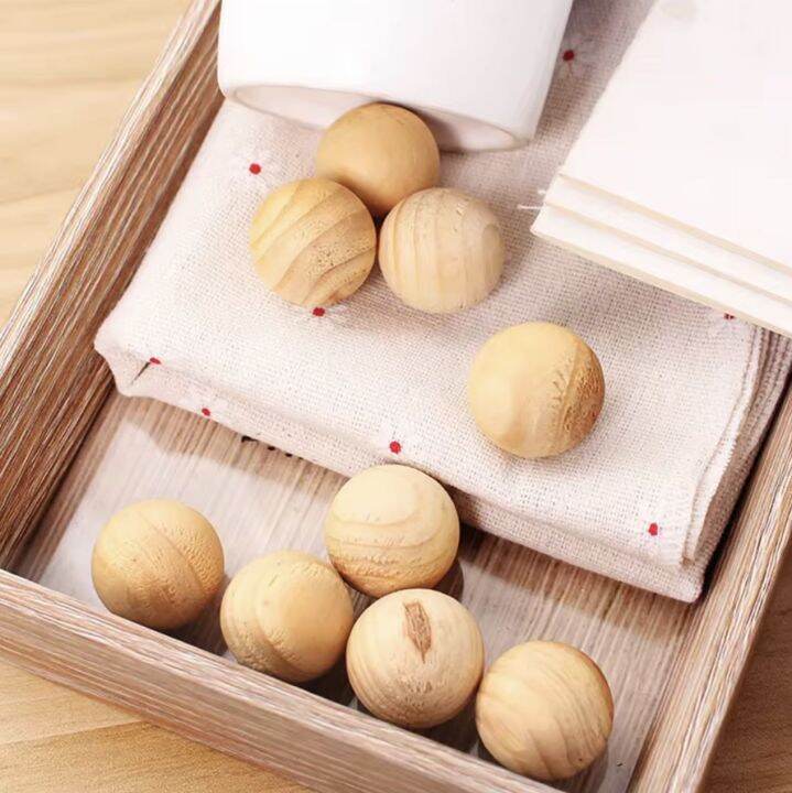 Wardrobe wood moth balls clothes fragrance 25pcs 1.8cm Lazada PH