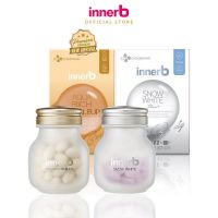 ?Innerb ล๊อตใหม่ล่าสุด?InnerB Aqua Rich และ InnerB Snow White อินเนอร์บี คอลลาเจนอันดับ 1 จากเกาหลี ขนาด 56เม็ดอาหารเสริมวิตามิน เพื่อผิวขาวใส