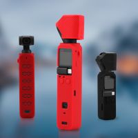 ป้องกันรอยขีดข่วนซิลิโคนอ่อนนุ่ม Gimble กล้องเคสป้องกันสำหรับ DJI Osmo Pocket 2