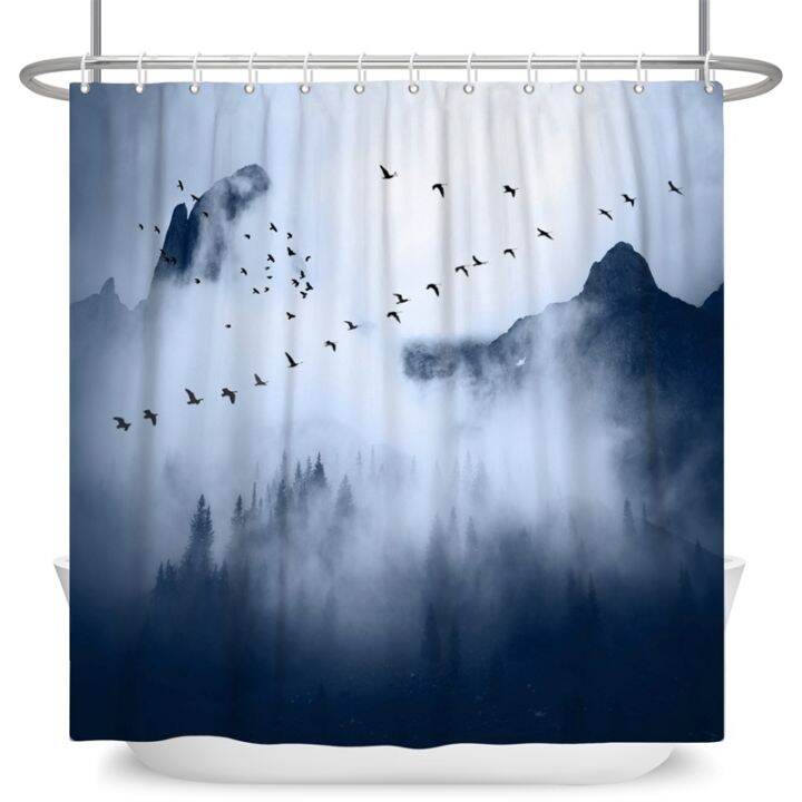 cw-mountain-shower-curtain-landscape-curtains-polyester-fabric-with-hooks