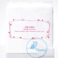 (เคาท์เตอร์ไทย) Shiseido Facial Cotton 80g จำนวน 165 แผ่น สำลีชิ เนื้อนุ่ม ไม่ยุ่ยง่าย ไม่เปลีองเวลาใช้